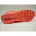 Hot Sell Orange Air Cushion Flat Calçado para Mulher